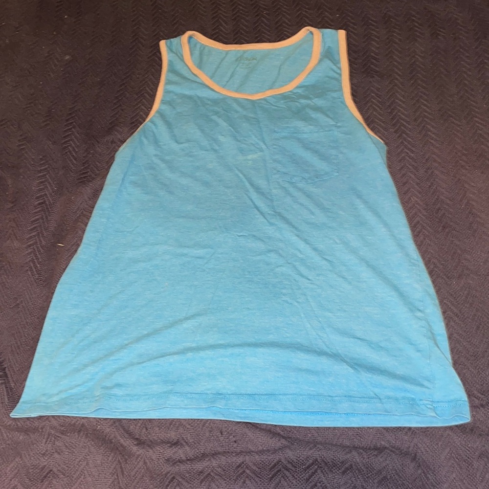 Cabin blue tank top